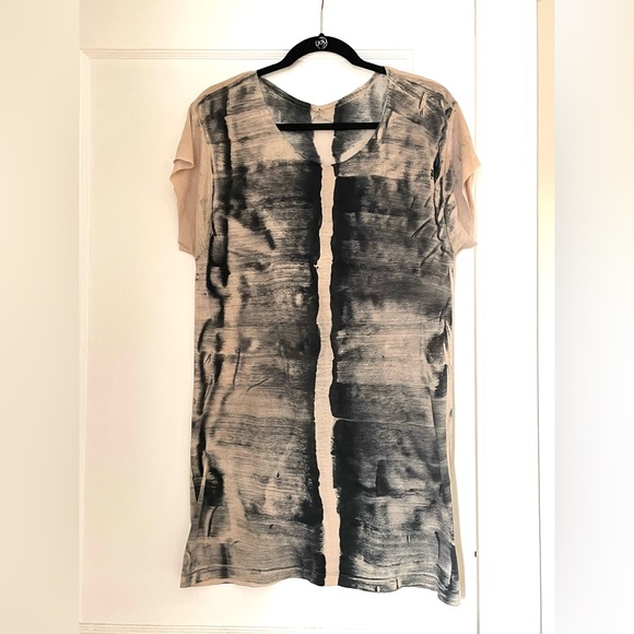 Amy Glenn A147G OOAK hand-painted t-shirt - Picture 1 of 5